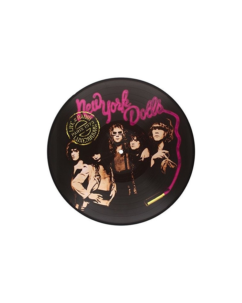 New York Dolls LIVE AT RADIO LUXEMBOURG PARIS 1973 Vinyl Record $10.34 Vinyl