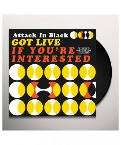 Attack in Black Got Live If You're Interested Vinyl Record $12.48 Vinyl