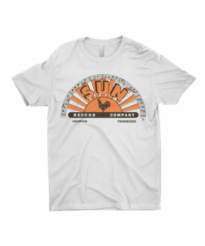 Sun Records T-Shirt | Orange Brown Half Logo Shirt $10.98 Shirts