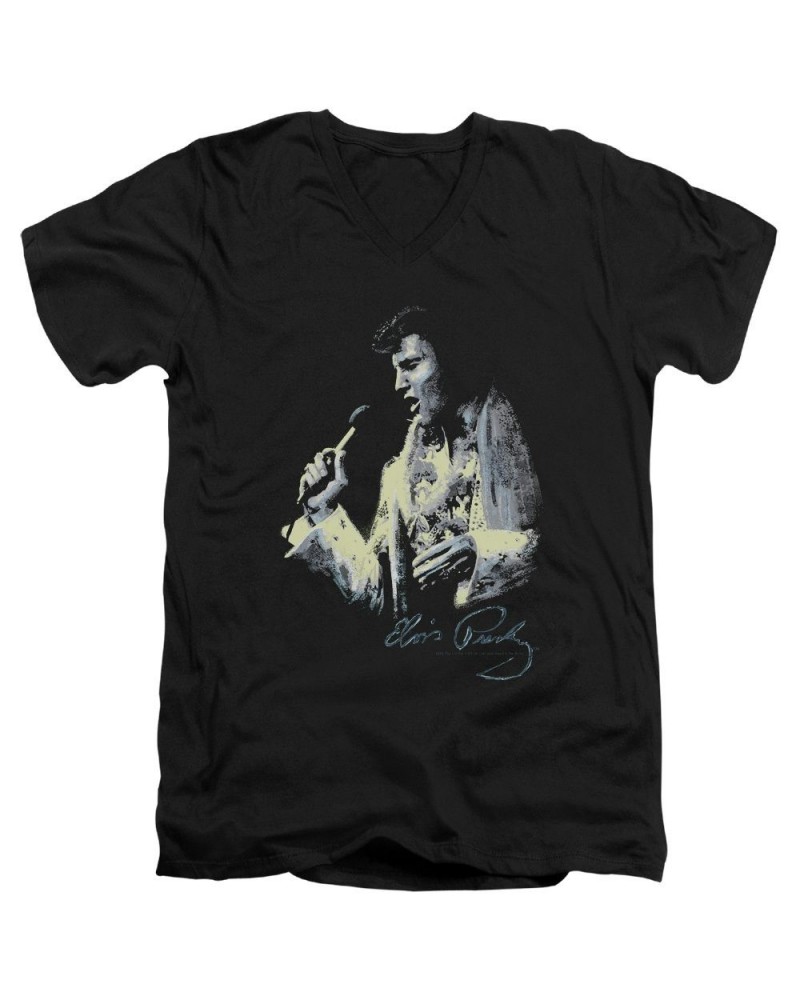 Elvis Presley T Shirt (Slim Fit) | PAINTED KING Slim-fit Tee $6.27 Shirts