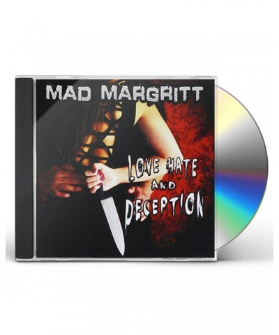 Mad Margritt LOVE HATE AND DECEPTION CD $7.13 CD