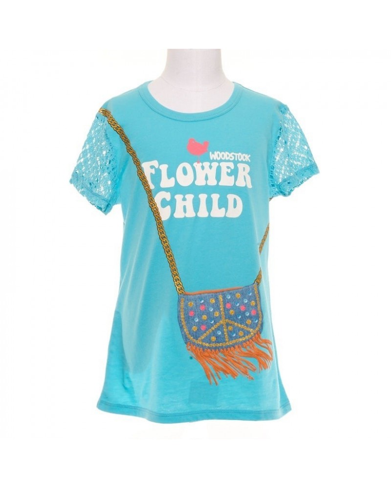 Woodstock Flower Child Girls Tee $5.05 Shirts