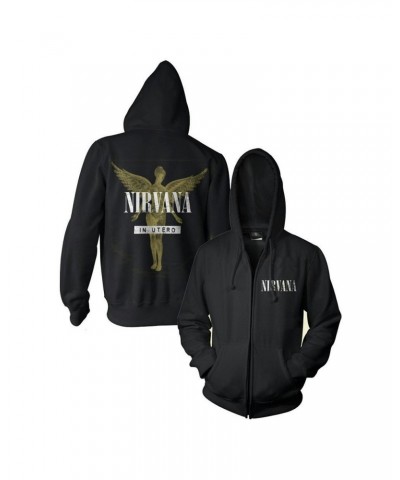 Nirvana "In Utero" Zip Hoodie $20.07 Sweatshirts