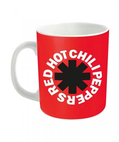 Red Hot Chili Peppers Mug - Asterisk Logo Red $9.32 Drinkware