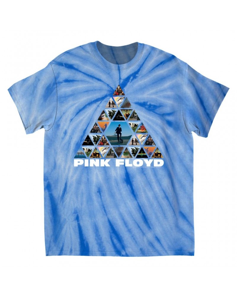 Pink Floyd T-Shirt | Pyramid Photo Album Collage Tie Dye Shirt $13.48 Shirts