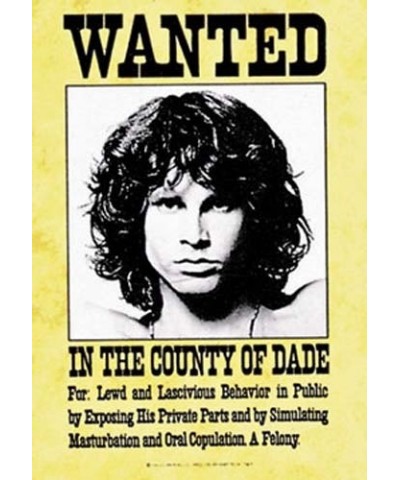 The Doors Wanted Poster Fabric Poster $5.46 Decor