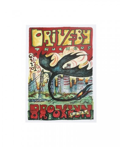 Drive-By Truckers Brooklyn Bowl June 20-22 2019 Signed Poster $16.80 Decor