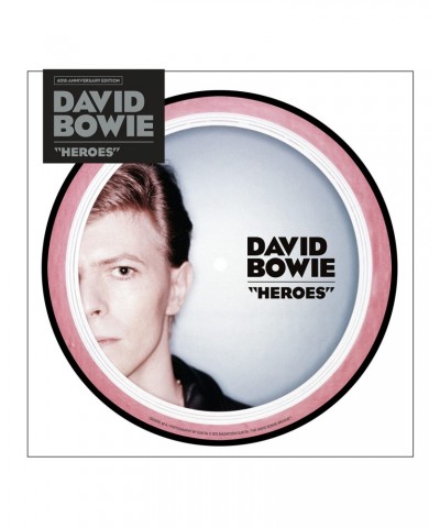 David Bowie Heroes Vinyl Record $5.50 Vinyl