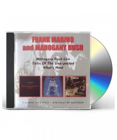 Frank Marino & Mahogany Rush LIVE / TALES OF THE UNEXPECTED / WHAT'S NEXT (REMASTERED) CD $5.60 CD