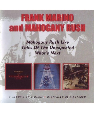 Frank Marino & Mahogany Rush LIVE / TALES OF THE UNEXPECTED / WHAT'S NEXT (REMASTERED) CD $5.60 CD