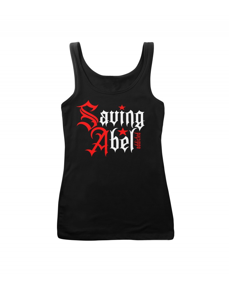 Saving Abel Woman's Saving Abel Star Logo Addicted TANK $11.25 Shirts