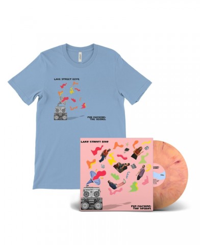 Lake Street Drive Fun Machine: The Sequel Alternate Cover Sangria Colored Vinyl EP + T-shirt $19.99 Vinyl