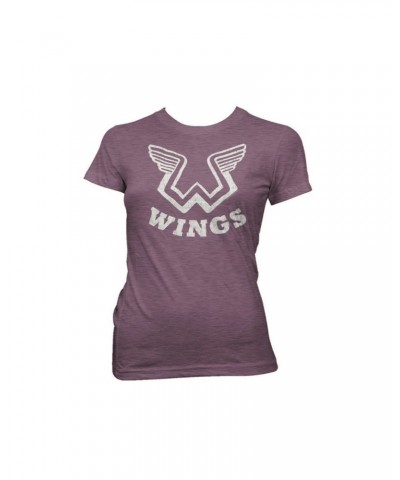 Paul McCartney Wings Logo Women's Tee $14.33 Shirts