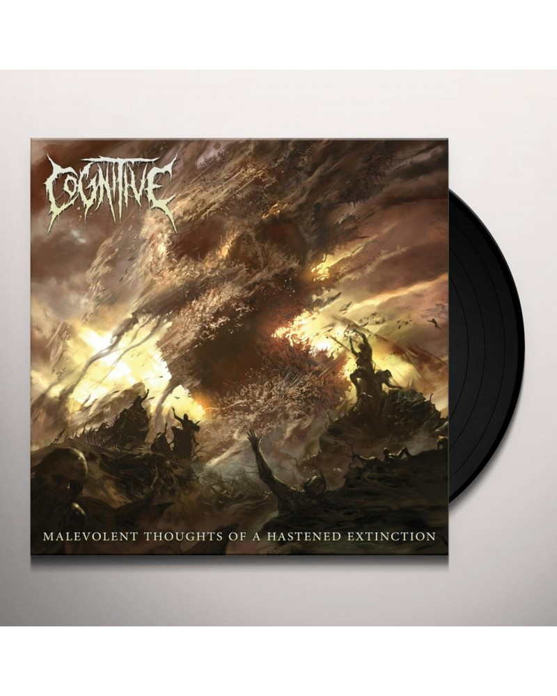 Cognitive MALEVOLENT THOUGHTS OF A HASTENED EXTINCTION (CANARY YELLOW/BLACK TIGER VINYL) Vinyl Record $8.96 Vinyl