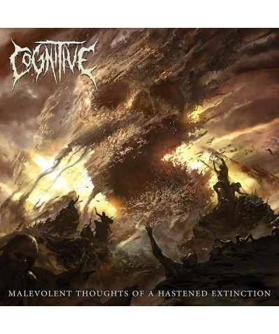 Cognitive MALEVOLENT THOUGHTS OF A HASTENED EXTINCTION (CANARY YELLOW/BLACK TIGER VINYL) Vinyl Record $8.96 Vinyl