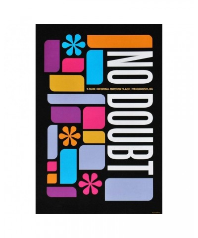 No Doubt Vancouver Show Poster $4.78 Decor