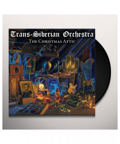 Trans-Siberian Orchestra CHRISTMAS ATTIC Vinyl Record - White Vinyl Anniversary Edition $13.44 Vinyl