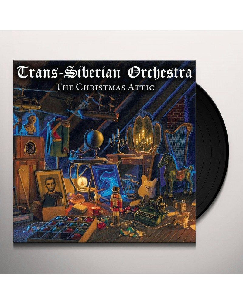 Trans-Siberian Orchestra CHRISTMAS ATTIC Vinyl Record - White Vinyl Anniversary Edition $13.44 Vinyl