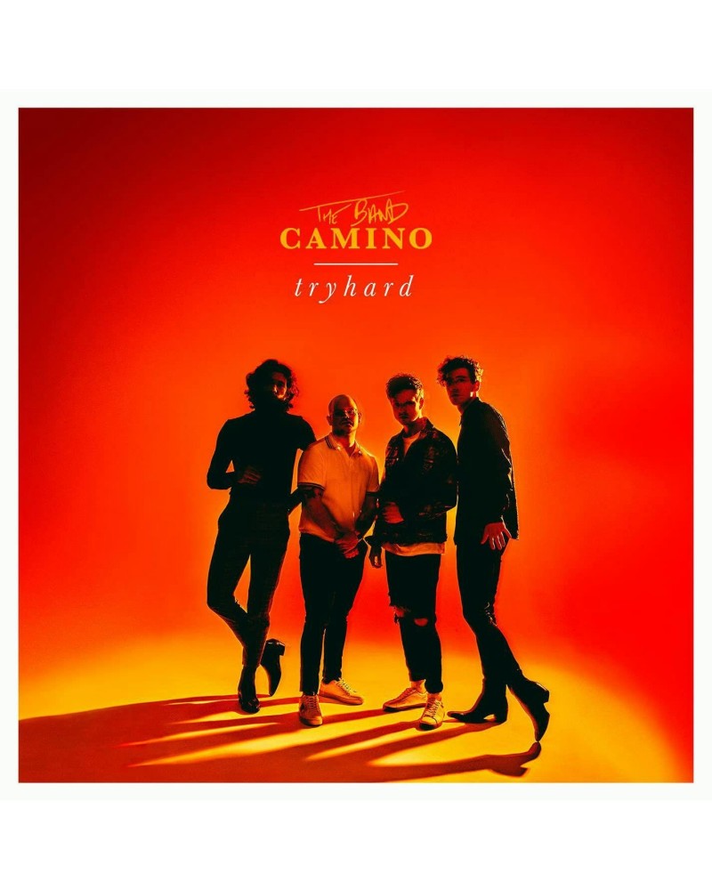 The Band CAMINO Tryhard (Translucent Orange) Vinyl Record $9.89 Vinyl