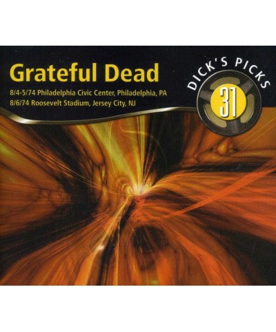 Grateful Dead DICK'S PICKS 31: 8/4-5 PHILADELPHIA CIVIC CENTER CD $27.72 CD