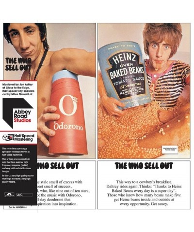 The Who Sell Out (Half-Speed vinyl) vinyl record $21.31 Vinyl