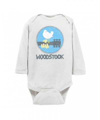 Woodstock Long Sleeve Bodysuit | Bird And Guitar Bodysuit $11.68 Shirts