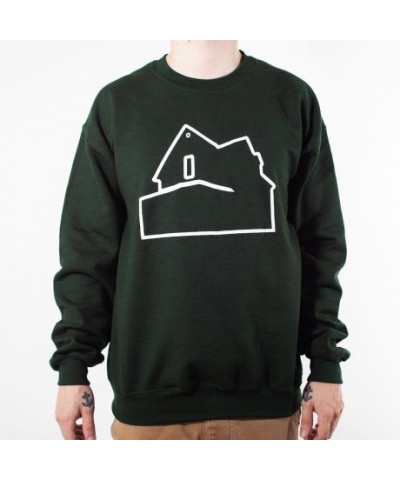 American Football Silhouette Crew Neck Sweatshirt $12.25 Sweatshirts