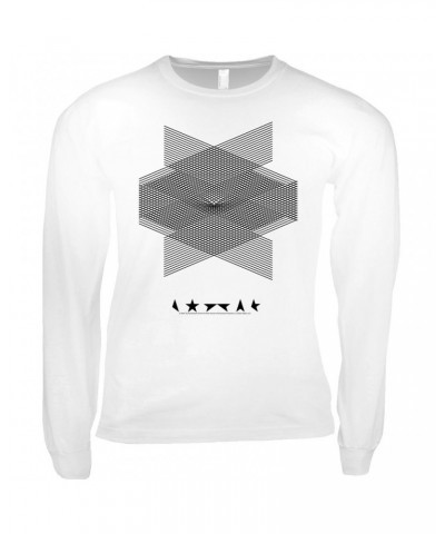 David Bowie Long Sleeve Shirt | Blackstar Album Design Shirt $13.18 Shirts