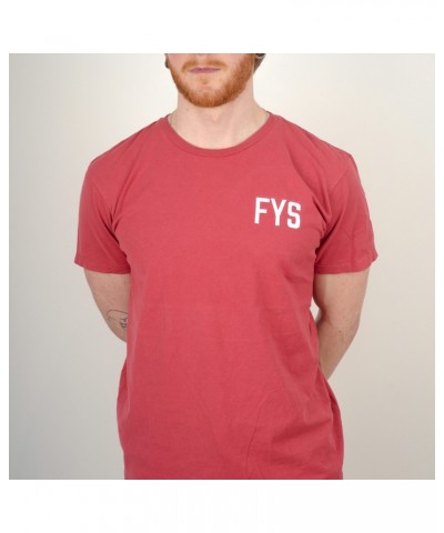 Four Year Strong Embroidered Logo Shirt (Crimson) $4.88 Shirts