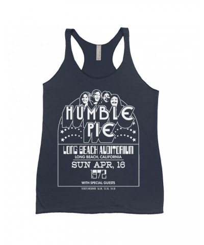 Humble Pie Ladies' Tank Top | Long Beach Auditorium 1972 Shirt $11.00 Shirts