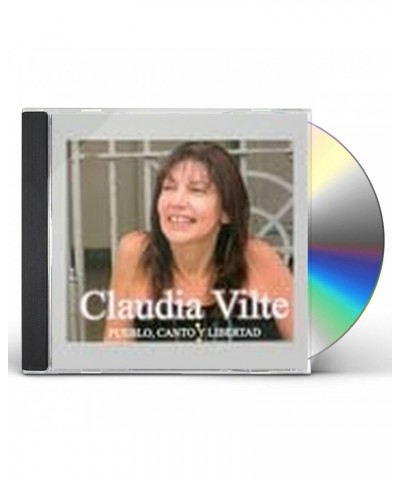 Claudia Vilte PUEBLO CANTO Y LIBERTAD CD $5.45 CD