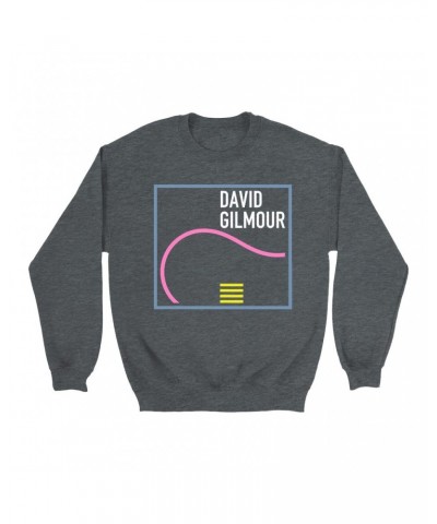 David Gilmour Sweatshirt | Neon Art Logo Sweatshirt $17.13 Sweatshirts