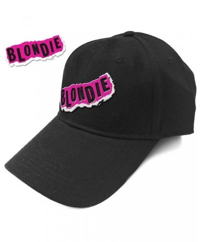 Blondie Baseball Cap Blondie Punk Logo Derhúfa $13.69 Hats