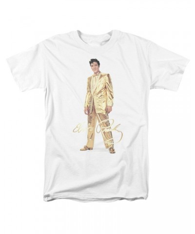 Elvis Presley Shirt | GOLD LAME SUIT T Shirt $7.92 Shirts