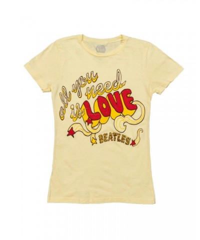 The Beatles All You Need Is Love Women's T-Shirt $7.20 Shirts