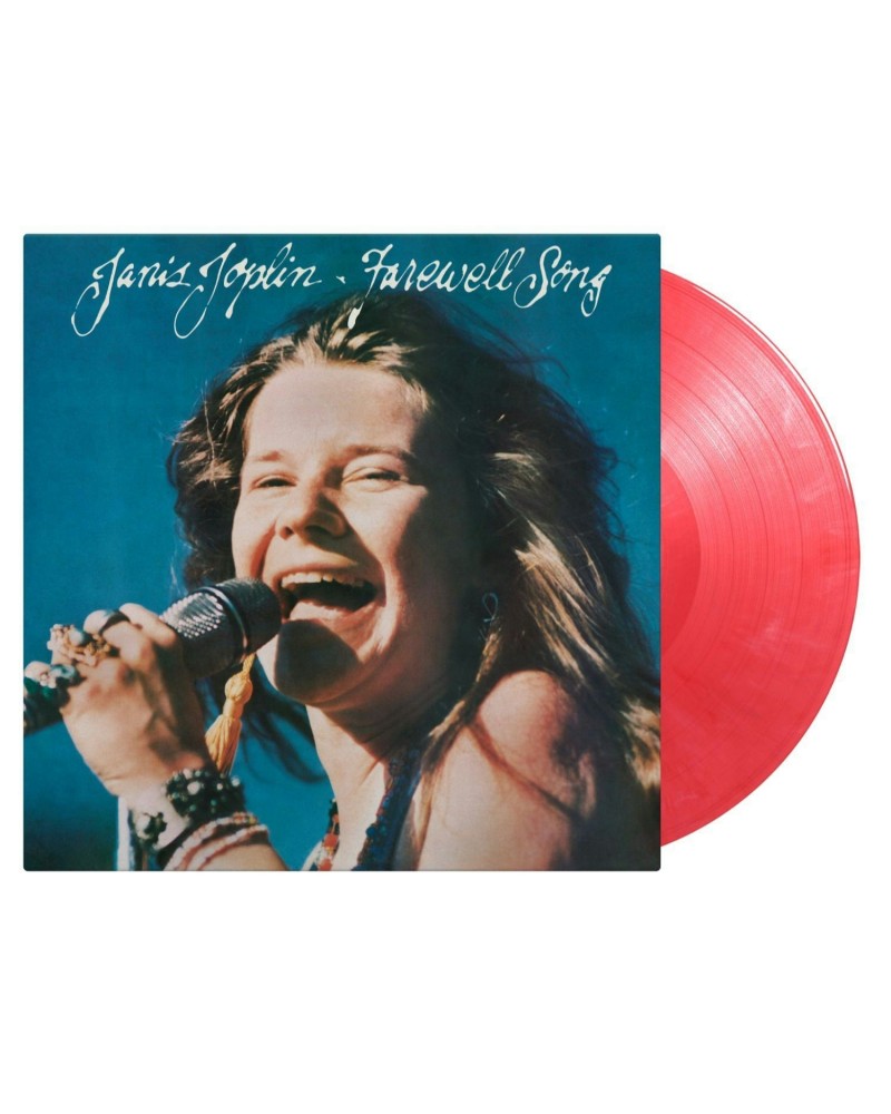 Janis Joplin Farewell Song 180g Deluxe Sleeve Red & White Marbled Vinyl LP $15.29 Vinyl