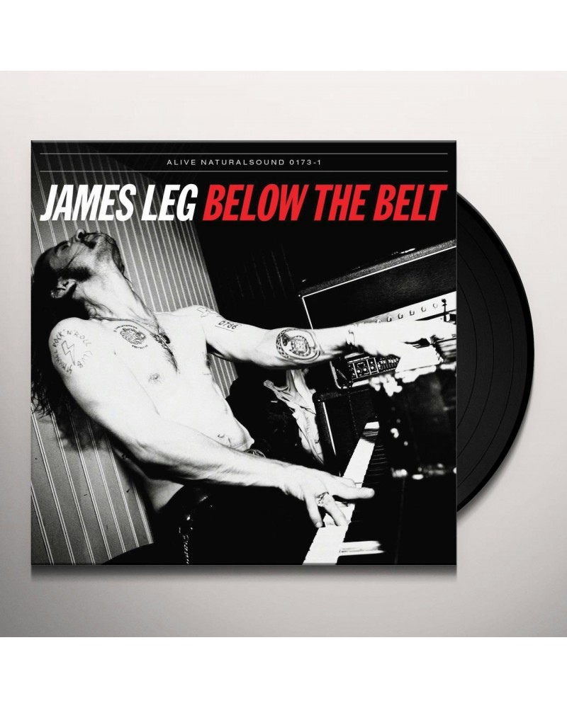 James Leg Below The Belt Vinyl Record $6.97 Vinyl