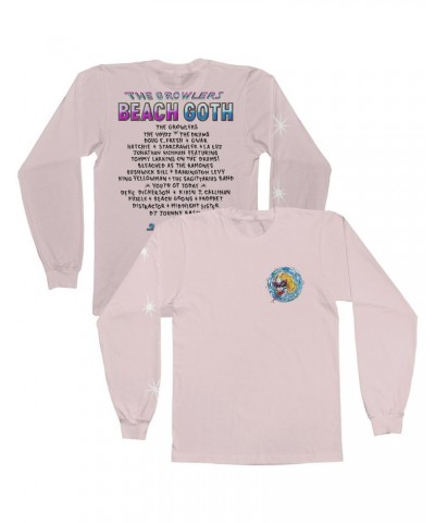 The Growlers 2018 Beach Goth Longsleeve T-Shirt - Pale Pink $6.40 Shirts