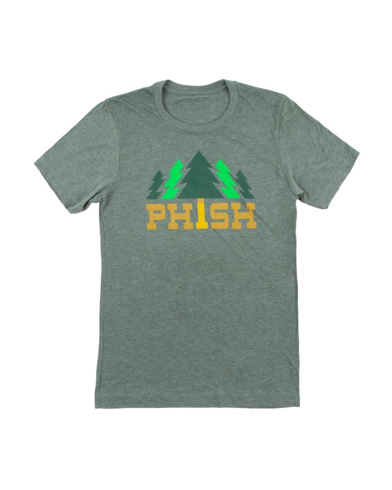 Phish Timber Tee on Heather Forest $11.00 Shirts