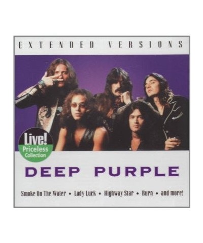 Deep Purple EXTENDED VERSIONS CD $2.64 CD