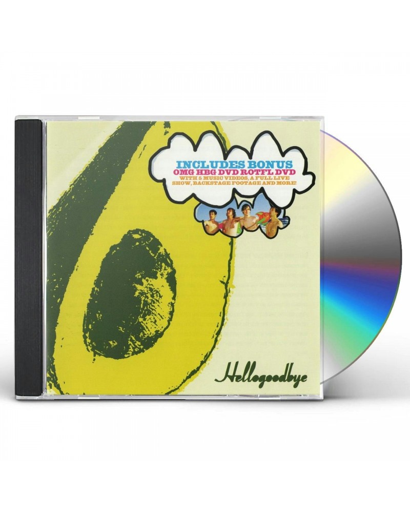 Hellogoodbye OMG HGB DVD ROTFL CD $7.95 CD