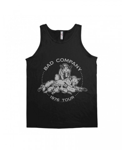 Bad Company Unisex Tank Top | Run With The Pack 1976 Tour Shirt $9.23 Shirts