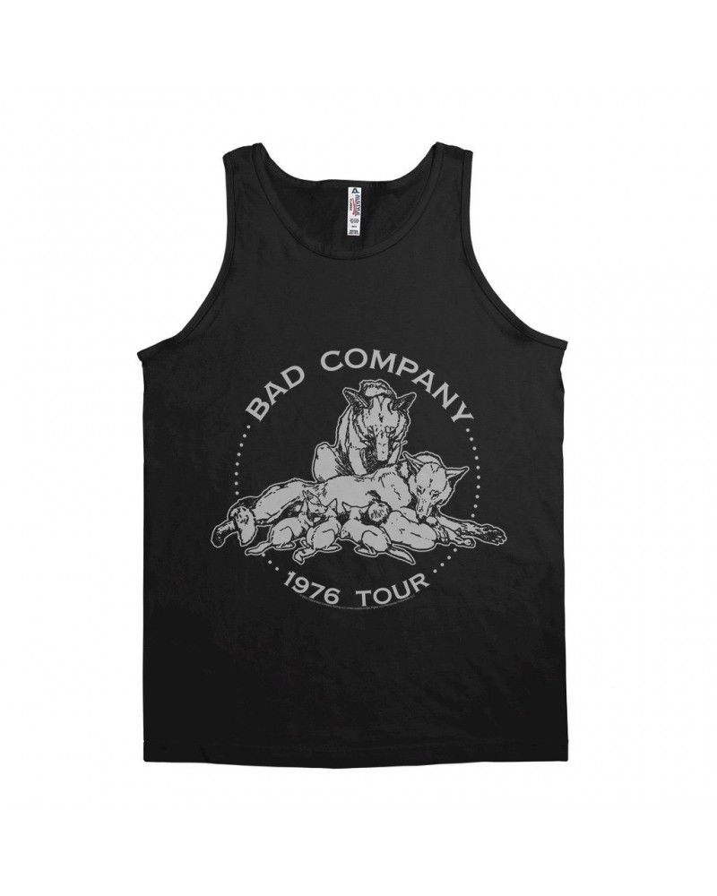 Bad Company Unisex Tank Top | Run With The Pack 1976 Tour Shirt $9.23 Shirts