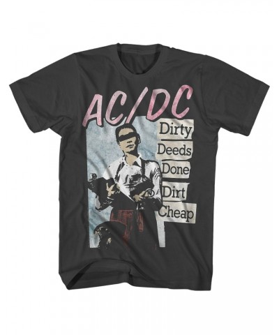 AC/DC T-Shirt | Dirty Deeds Done Dirt Cheap Album Art Shirt $4.67 Shirts