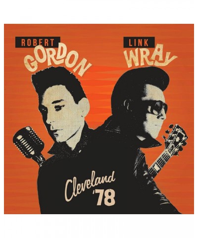 Robert Gordon with Link Wray Cleveland '78 (Yellow/Red Splatter Vinyl Record) $11.88 Vinyl